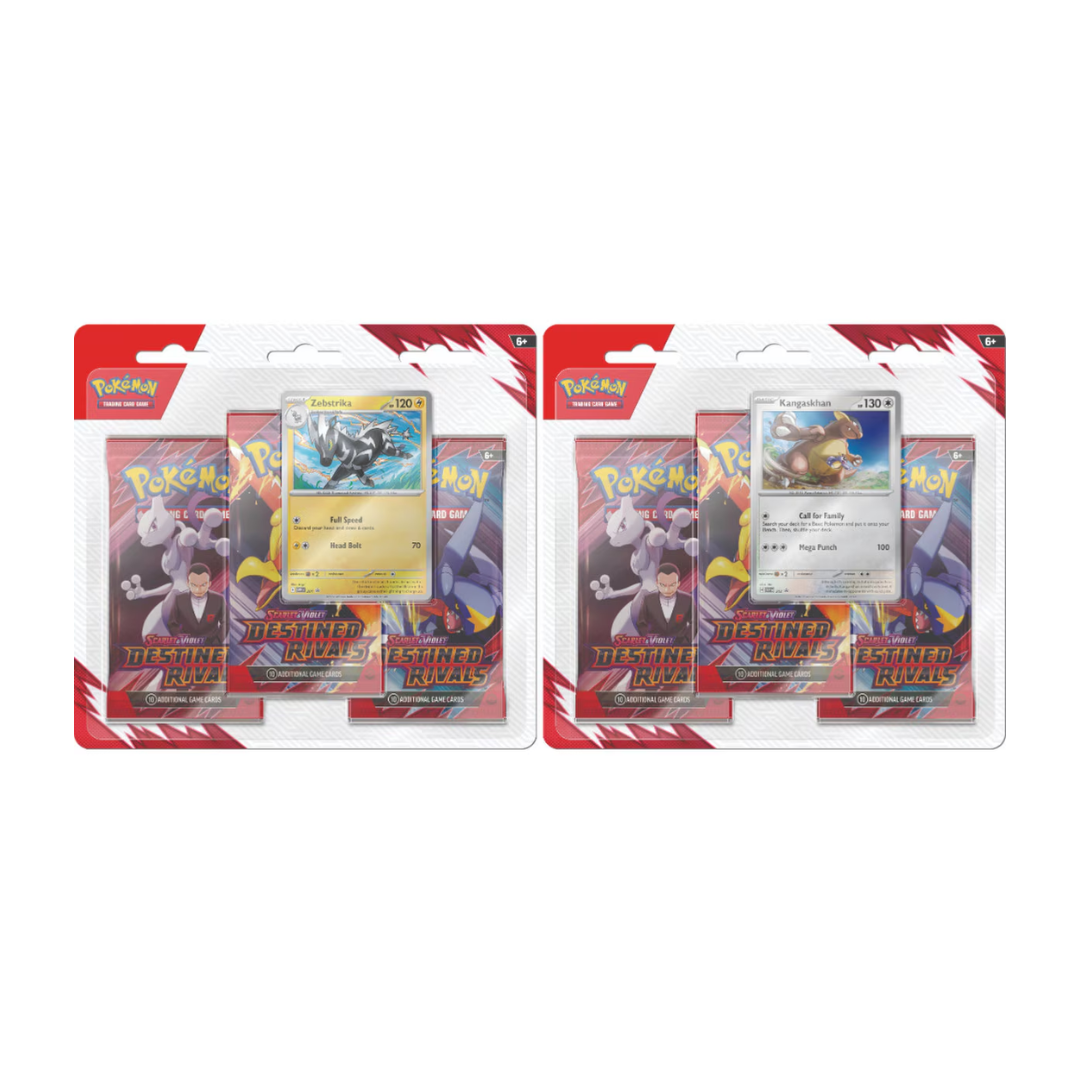 Pokémon: Destined Rivals - 3 Pack Blister