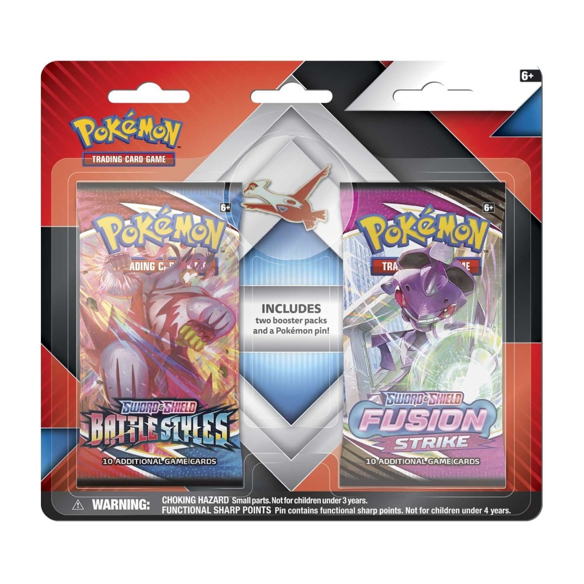 POKEMON: 2 BOOSTER PACKS & LATIAS COLLECTOR"S PIN