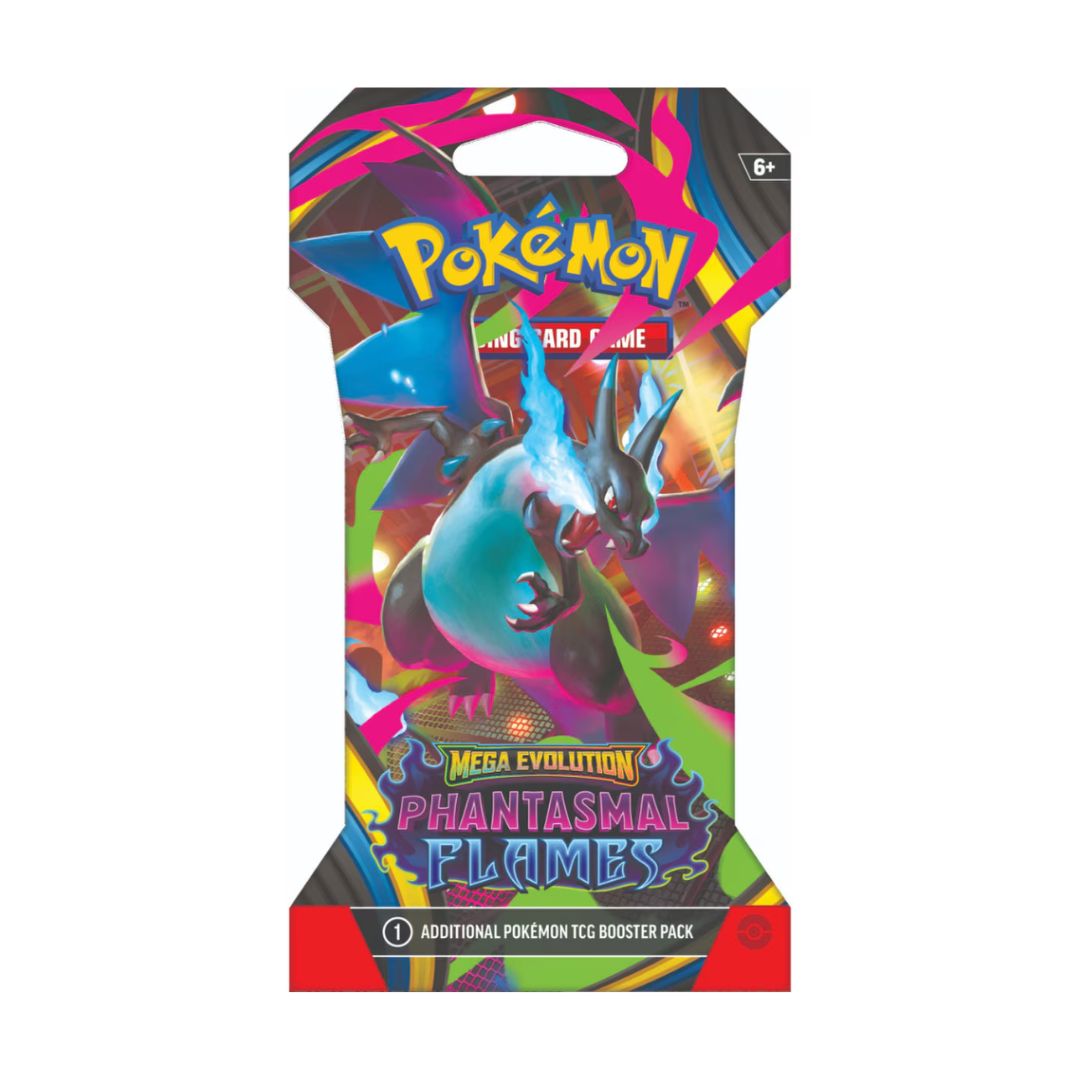 Pokémon: Mega Phantasmal Flames - Sleeved Booster