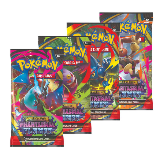 Pokémon: Mega Phantasmal Flames - Booster Pack