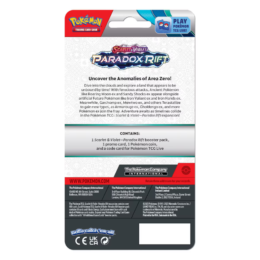 Pokémon: Paradox Rift - Blister