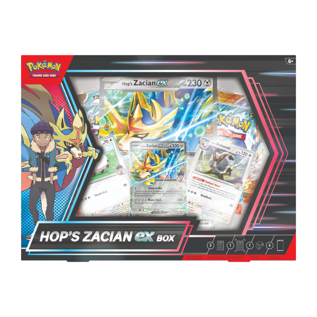 Pokemon: Hop's Zarcian EX Box