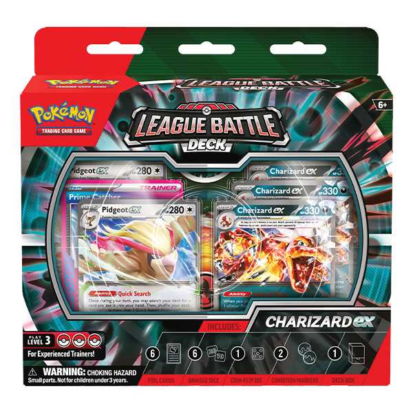POKÉMON TCG: CHARIZARD EX LEAGUE BATTLE DECK