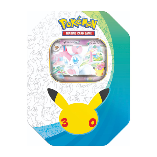 Pokémon: 30th Celebration Sylveon Ex Tin