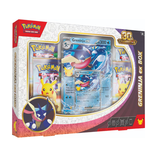 Pokémon: 30th Celebration Greninja Ex Box