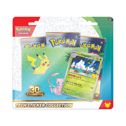 Pokémon: 30th Celebration Tech Sticker