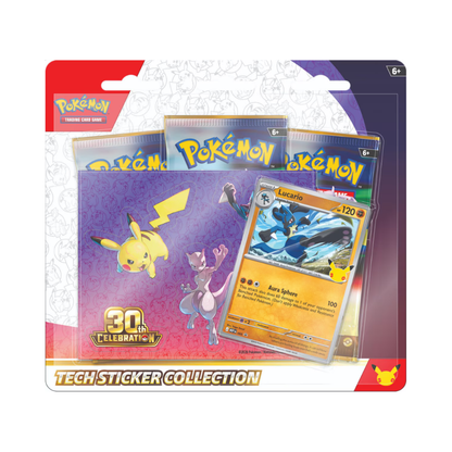 Pokémon: 30th Celebration Tech Sticker