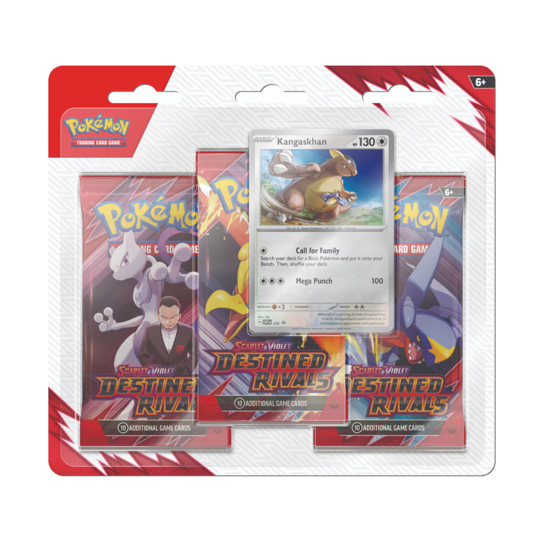 POKEMON: DESTINED RIVALS - 3 PACK BLISTER