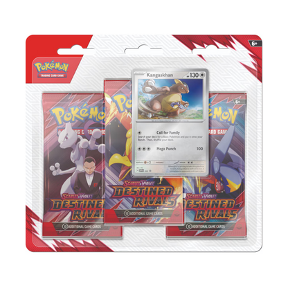 POKEMON: DESTINED RIVALS - 3 PACK BLISTER