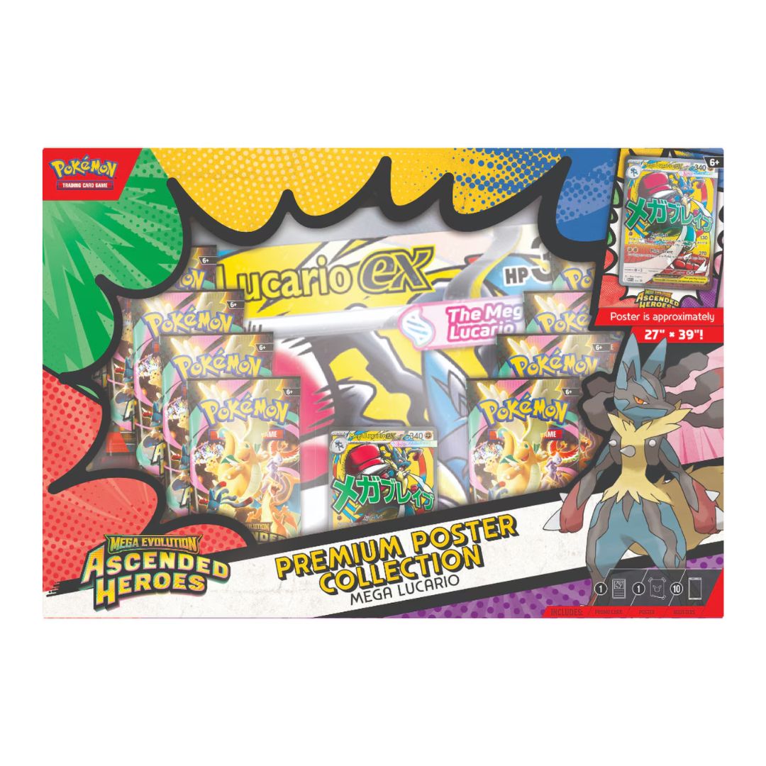 Pokémon: Ascended Heroes - Premium Poster - Mega Lucario