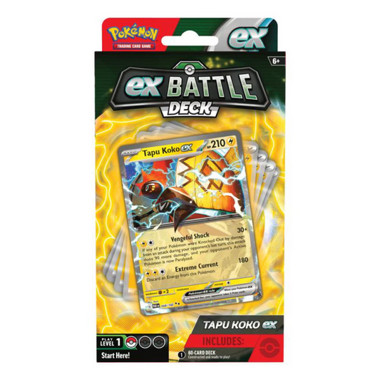 POKEMON: TAPU KOKO / IRON LEAVES EX BATTLE DECK