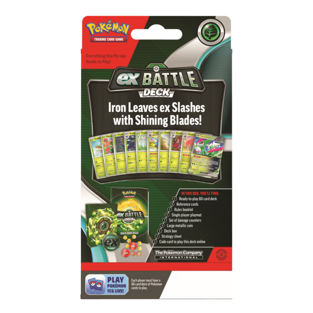 POKEMON: TAPU KOKO / IRON LEAVES EX BATTLE DECK