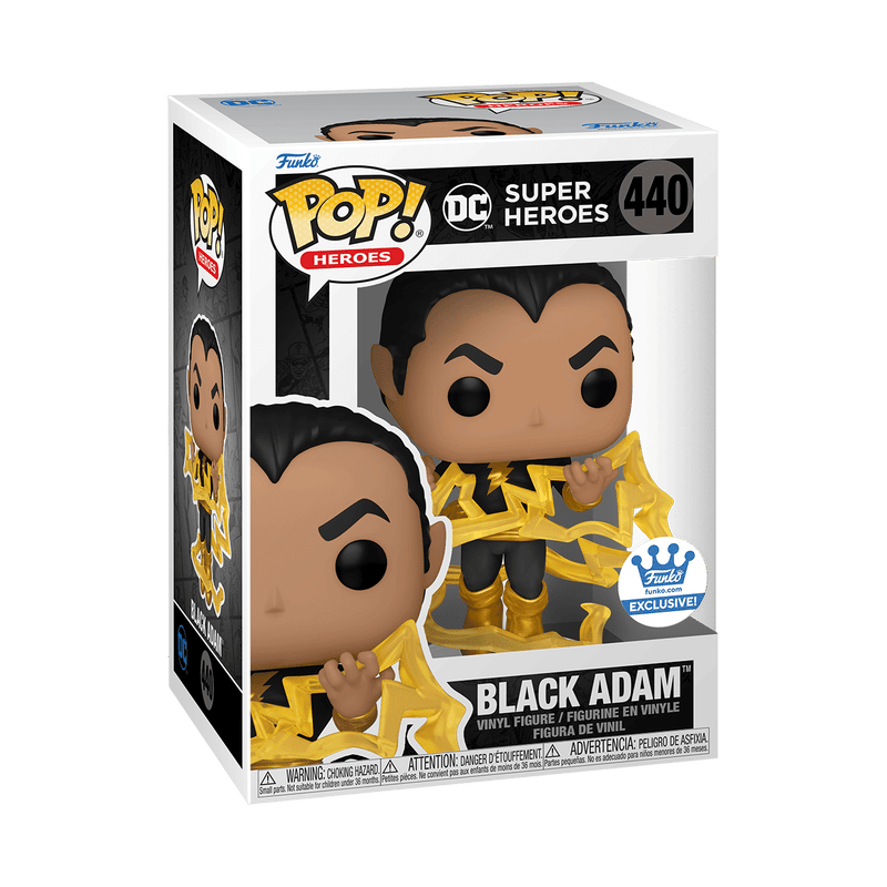 FUNKO POP! SUPER HEROES – BLACK ADAM (EX) #440