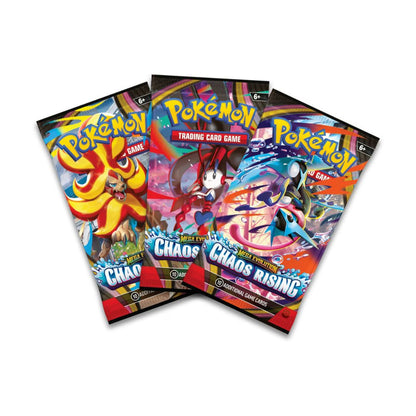 Pokémon: Chaos Rising - 3-Pack Blister