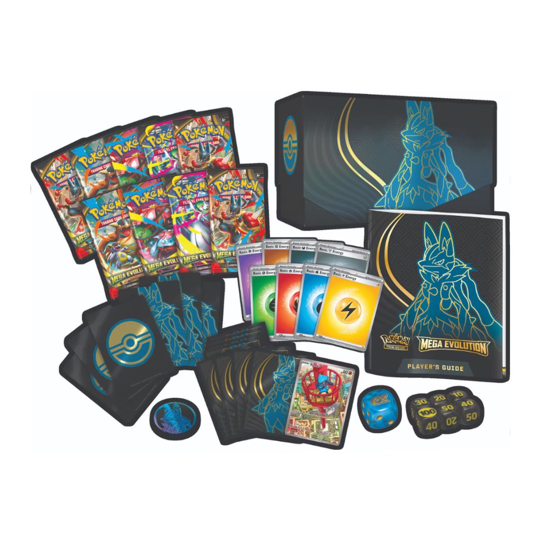 Pokémon: Mega Evolutions - Elite Trainer Box Mega Lucario