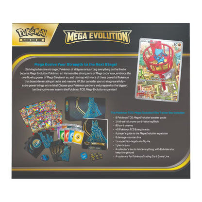 Pokémon: Mega Evolutions - Elite Trainer Box Mega Lucario