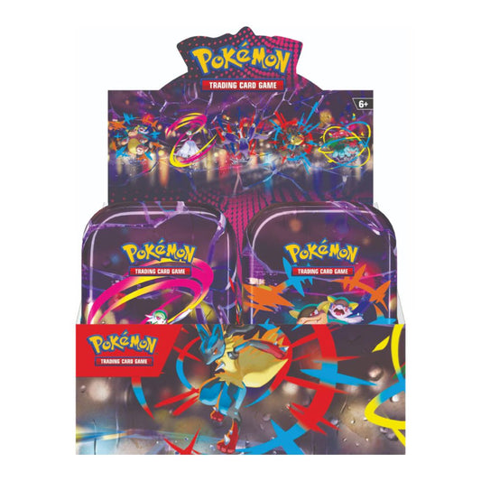 Pokémon: Mega Heroes Mini Tin Display