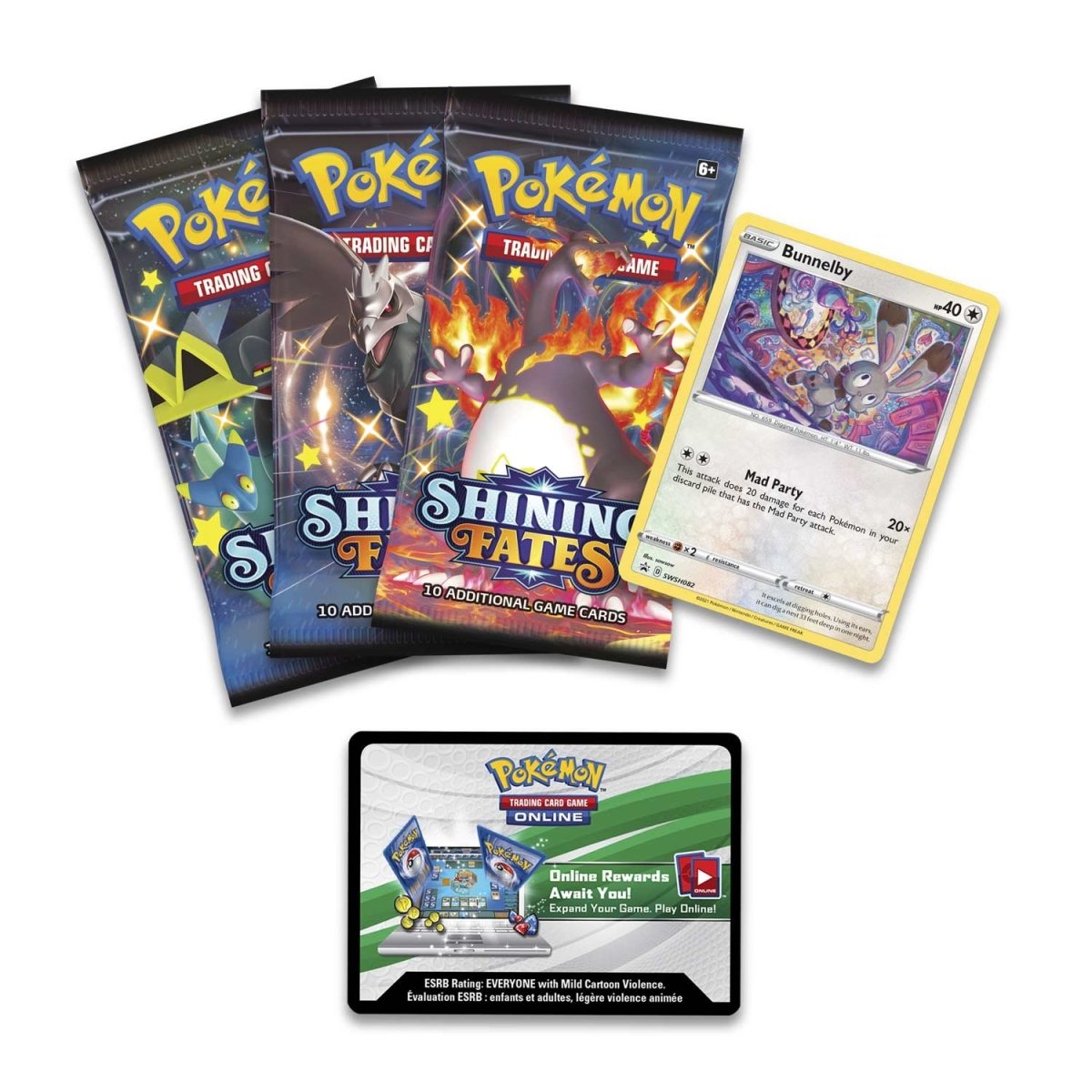 POKEMON: SHINING FATES - PIN COLLECTION (BUNNELBY)