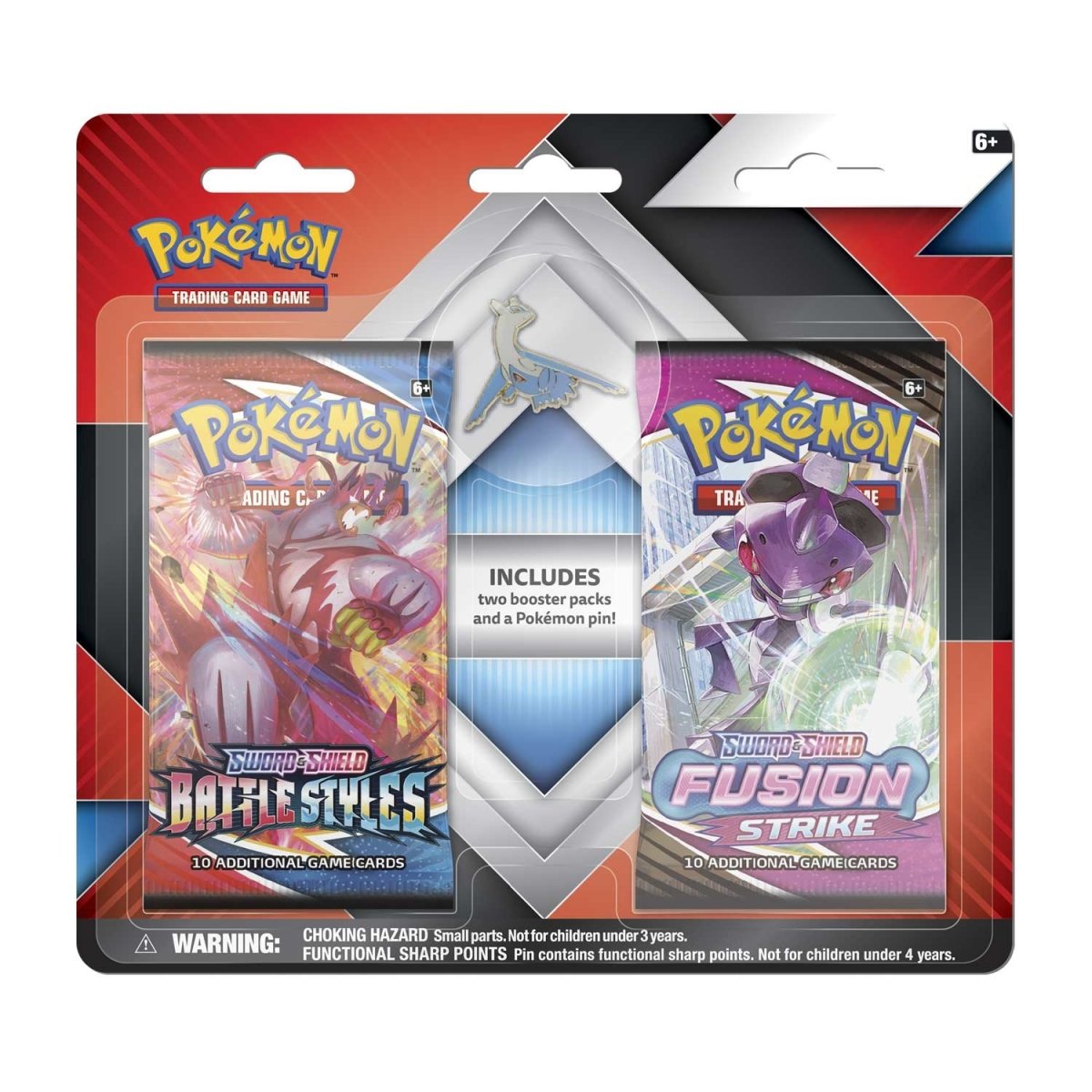 POKEMON: 2 BOOSTER PACKS & LATIOS COLLECTOR"S PIN