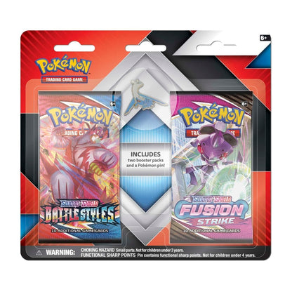 POKEMON: 2 BOOSTER PACKS & LATIOS COLLECTOR"S PIN