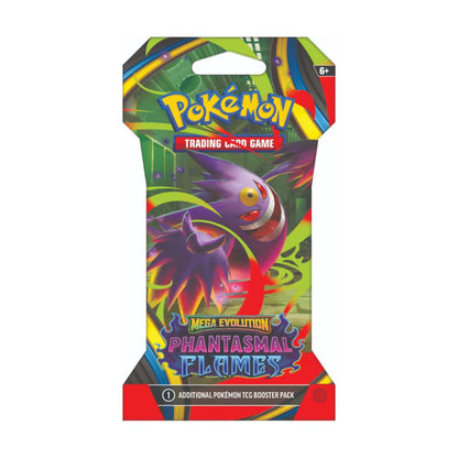 Pokémon: Mega Phantasmal Flames - Sleeved Booster