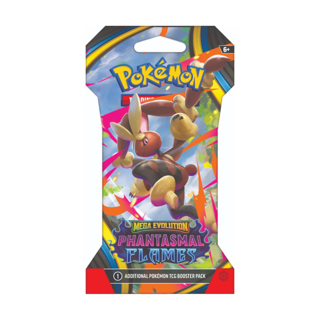 Pokémon: Mega Phantasmal Flames - Sleeved Booster
