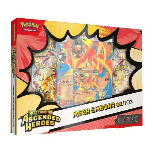 Pokémon: Ascended Heroes - EX Box - Mega Emboar