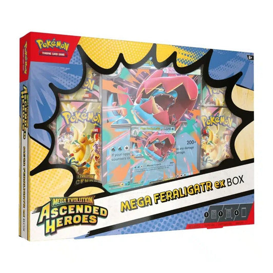 Pokémon: Ascended Heroes - EX Box - Mega Feraligatr