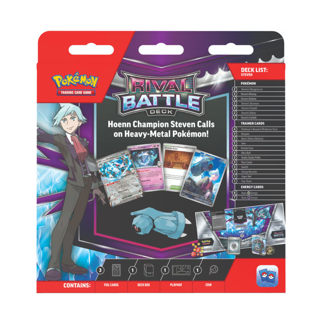 Pokémon: Rival Battle Decks - Steven