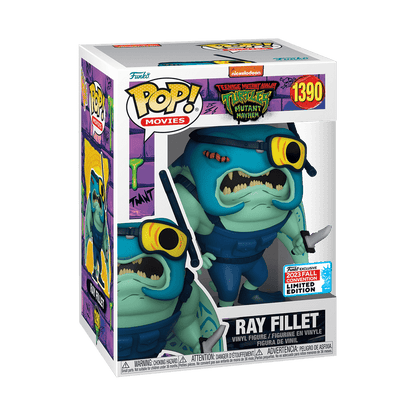 FUNKO POP! TEENAGE MUTANT NINGA TURTLES – RAY FILLET (CON EX)