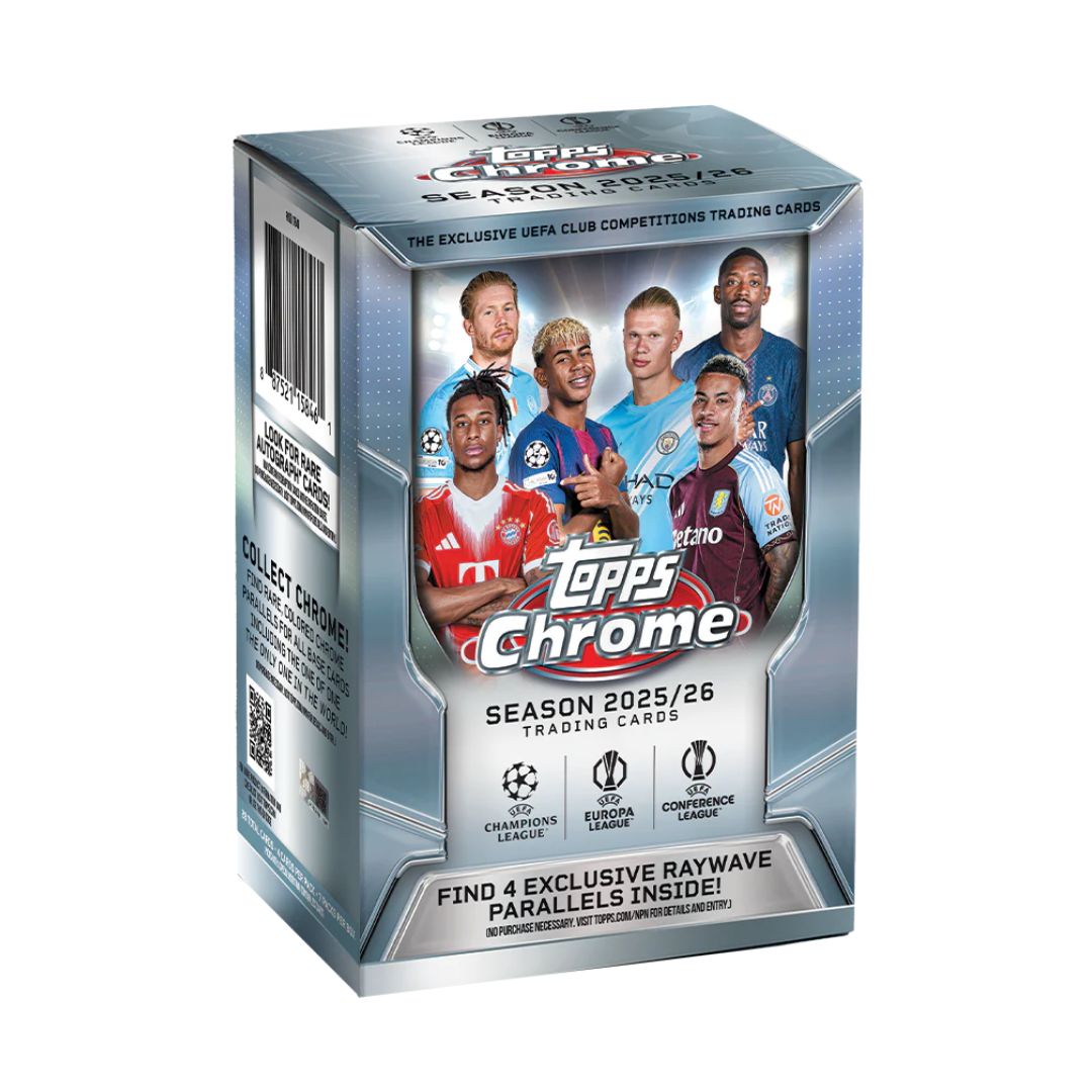 Topps Chrome: UEFA Club Competitions 2025-26 Value Box