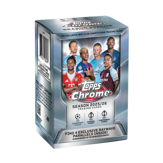 Topps Chrome: UEFA Club Competitions 2025-26 Value Box