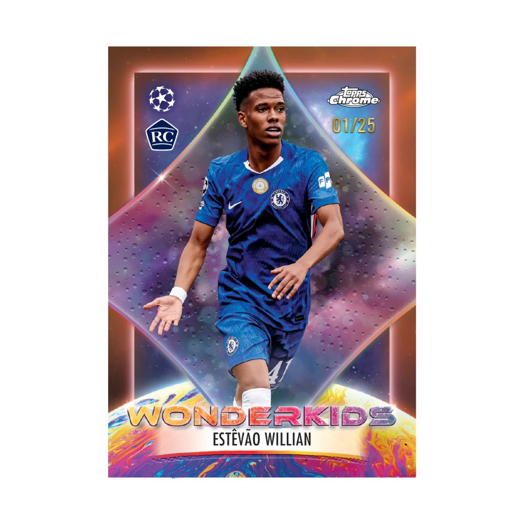Topps Chrome: UEFA Club Competitions 2025-26 Value Box