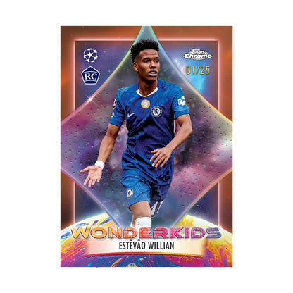 Topps Chrome: UEFA Club Competitions 2025-26 Value Box