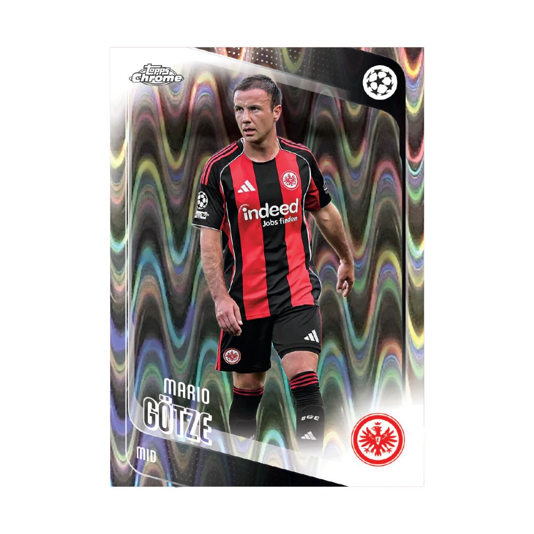 Topps Chrome: UEFA Club Competitions 2025-26 Hanger Box