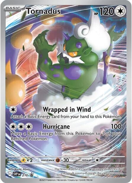 Tornadus 210 - Sealed Promo