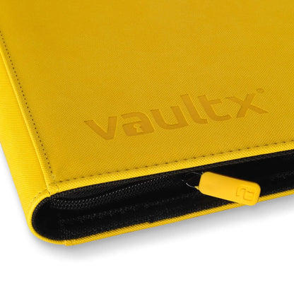 Vault X 9-Pocket Zip Binder - Yellow