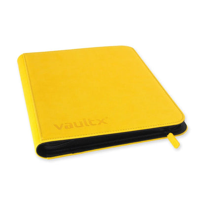 Vault X 9-Pocket Zip Binder - Yellow