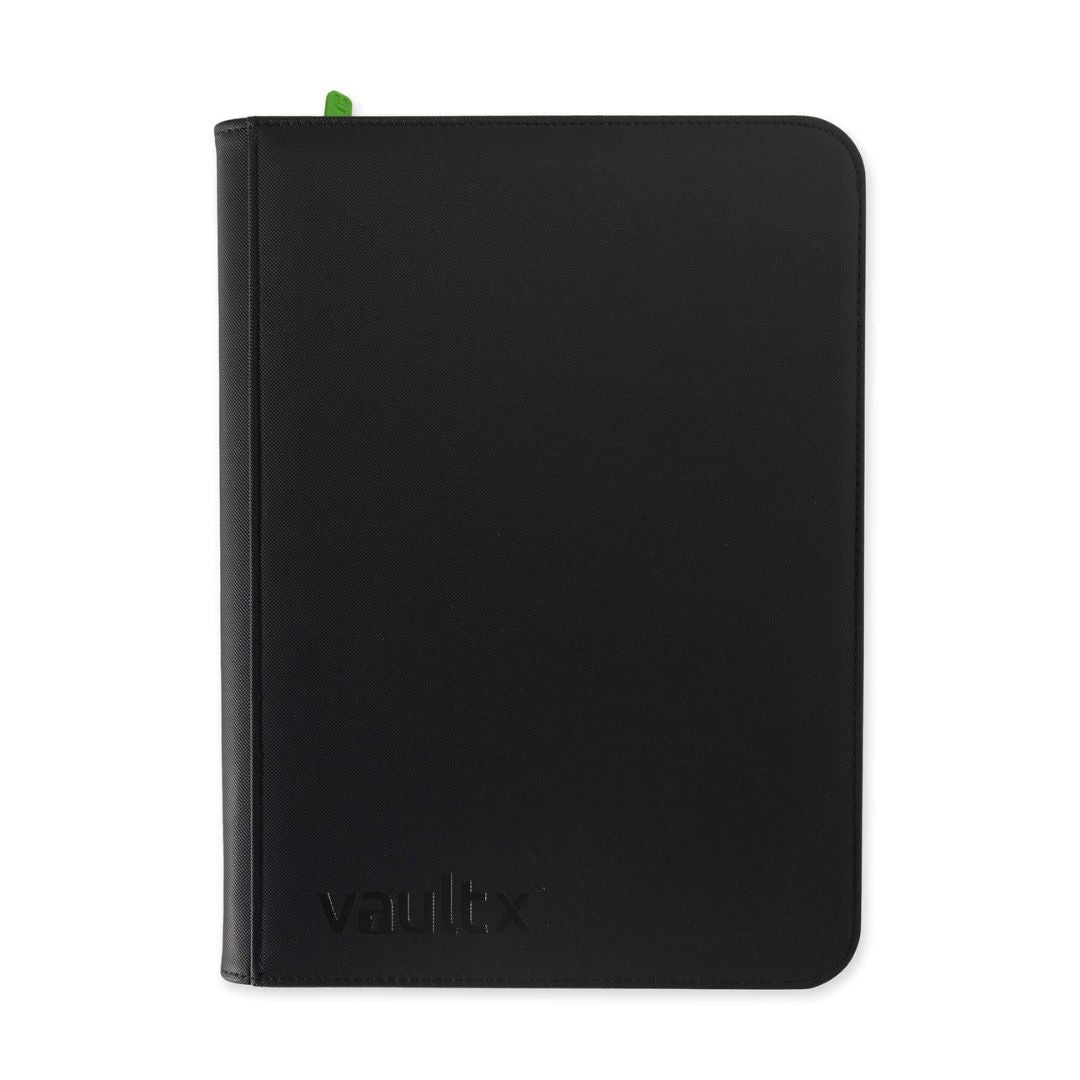 Vault X 9-Pocket Zip Binder - Black