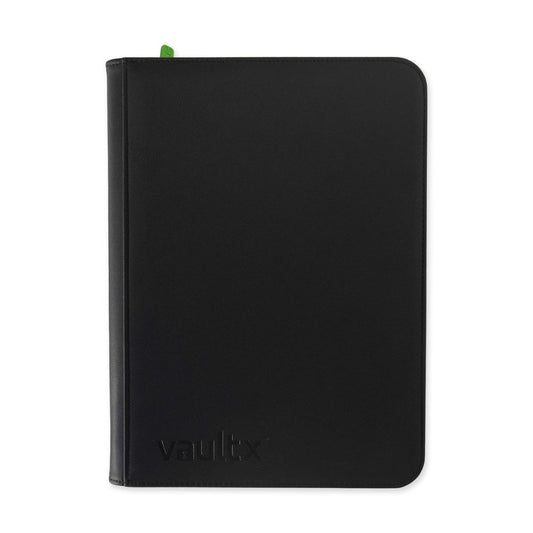 Vault X 9-Pocket Zip Binder - Black