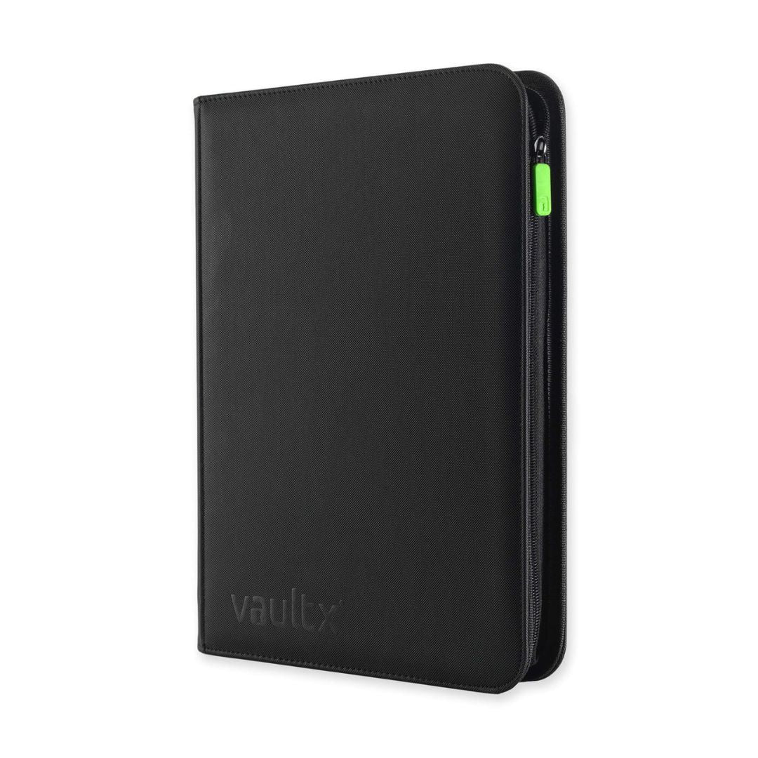 Vault X 9-Pocket Zip Binder - Black