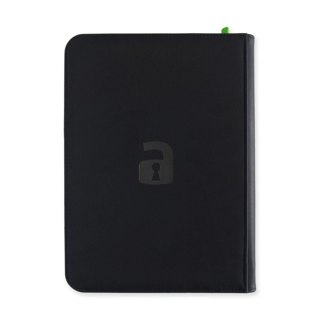 Vault X 9-Pocket Zip Binder - Black