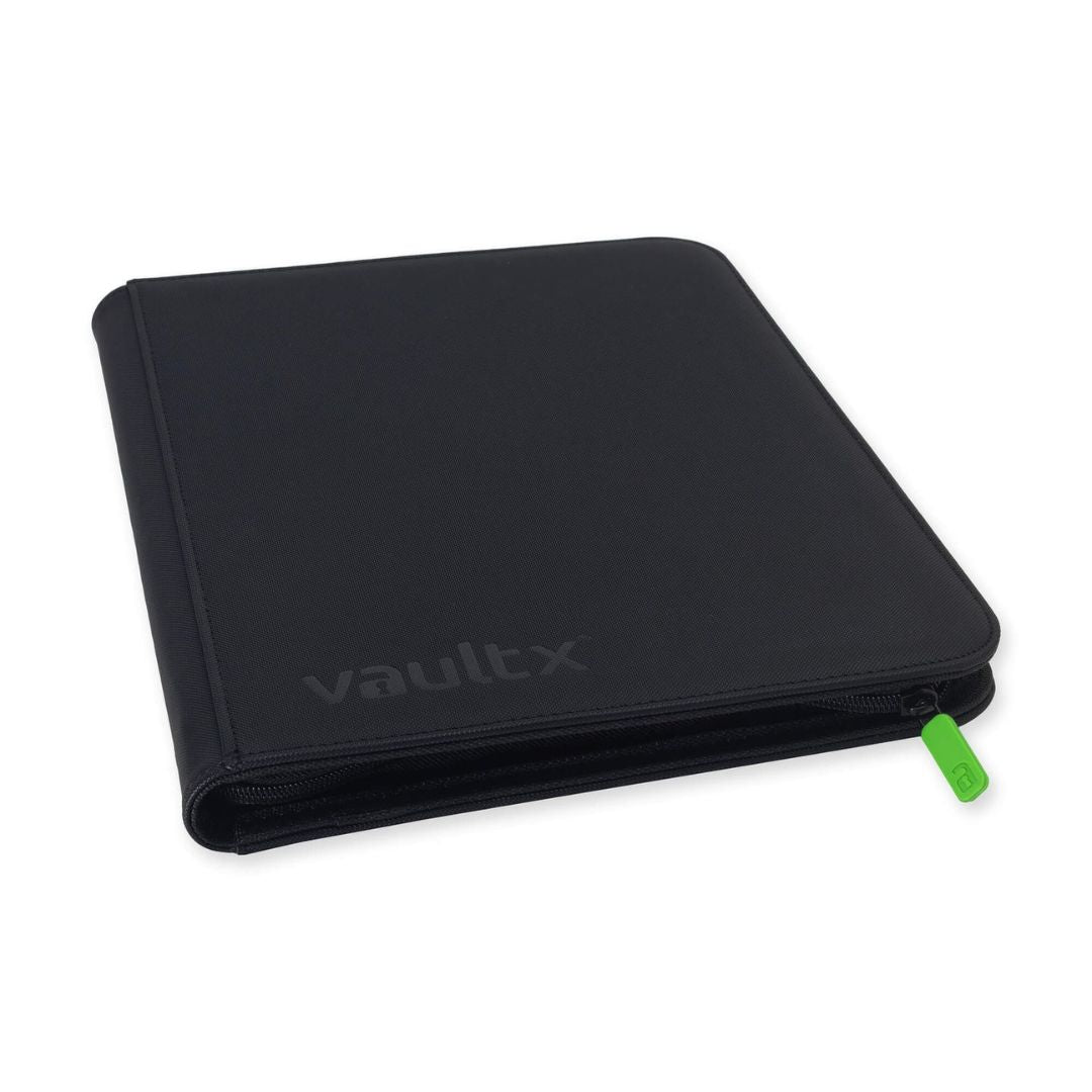 Vault X 9-Pocket Zip Binder - Black
