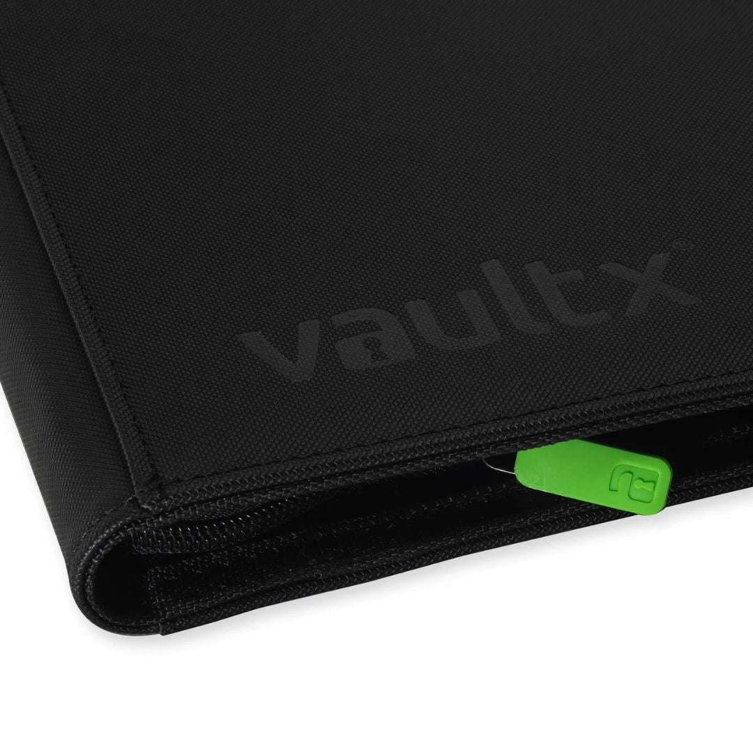 Vault X 9-Pocket Zip Binder - Black