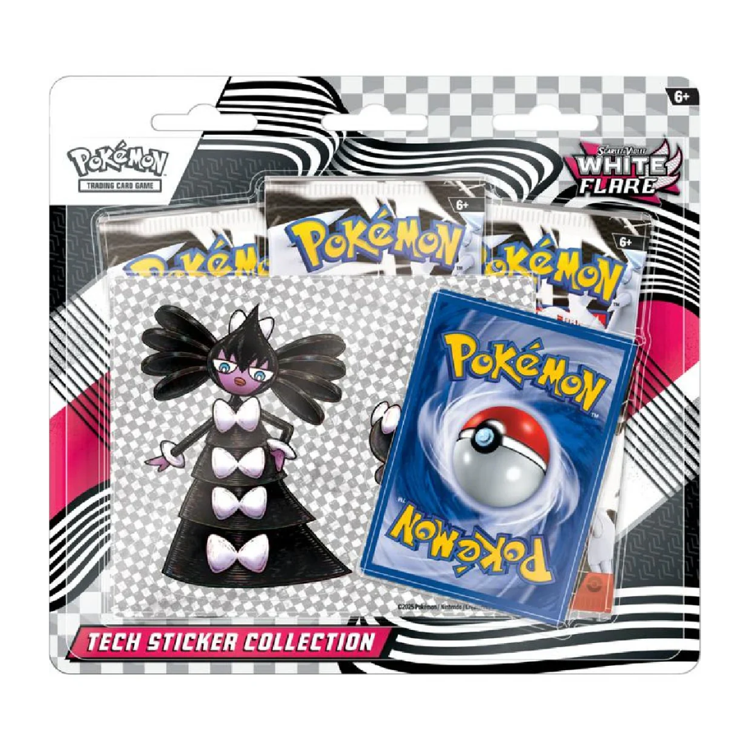 Pokémon: White Flare - Tech Sticker Collection