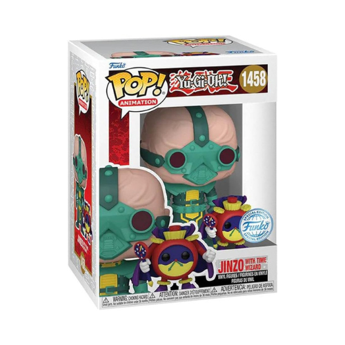 FUNKO POP! YU-GI-OH – JINZO WITH TIME WIZARD (EXCL) #1458