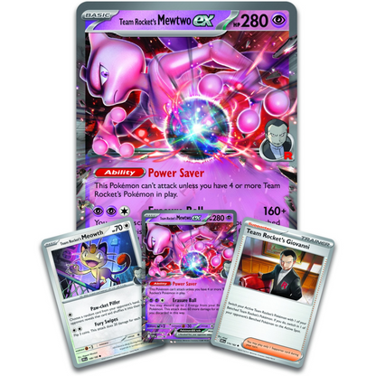 POKEMON: TEAM ROCKET'S MEWTWO EX BOX