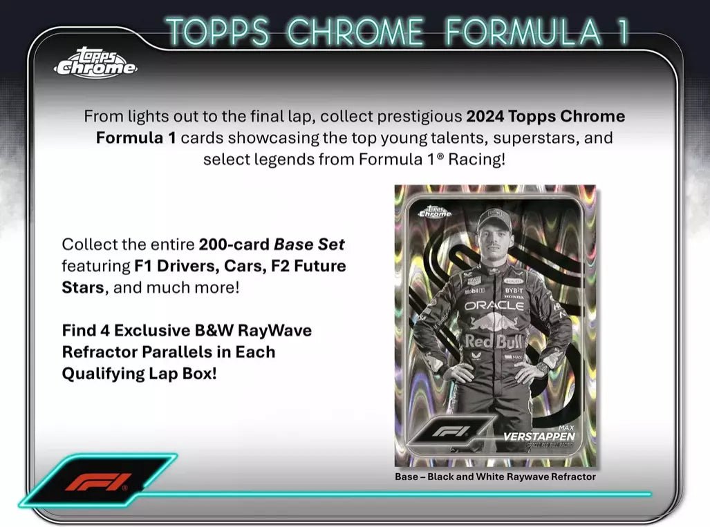 2024 Topps Chrome Formula 1 - Qualifying Lap Box Pack