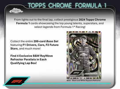 2024 Topps Chrome Formula 1 - Qualifying Lap Box Pack