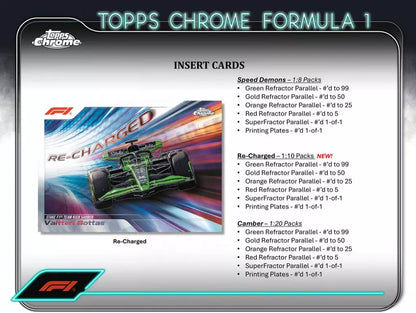 2024 Topps Chrome Formula 1 - Qualifying Lap Box Pack